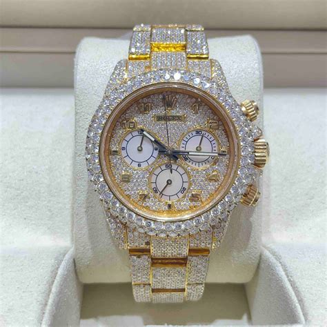 rolex daytona icedout|rolex daytona iced out price.